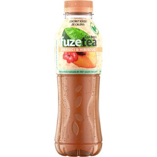 Fuzetea, Ceai negru cu suc de piersici si hibiscus 0.5L (ID 41993)