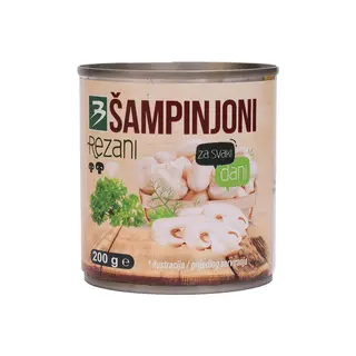 Šampinjoni 212Ml Rezani Bingo