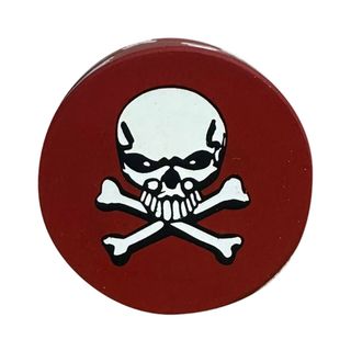 Grinder 2 parti – Skull – rosu