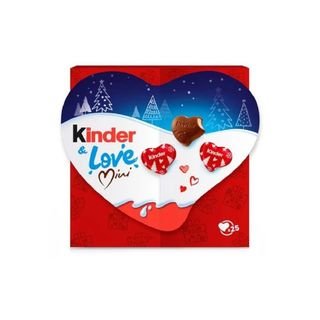 Bombonj. sa mlečni punjenjem Kinder Love 107g