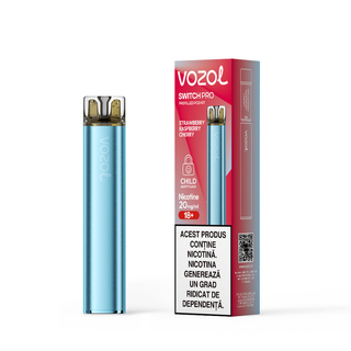 Narghilea Electronica Reincarcabila Switch Pro Strawberry Raspberry Cherry | Vozol