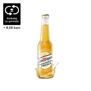 San Miguel Fresca 4,4% 0,33L Sticla