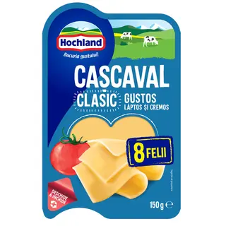 Hochland, Cascaval clasic felii 150g (ID 55966)
