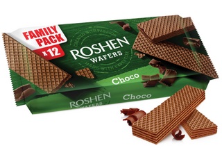 Napolitane Roshen cu cacao 216 g
