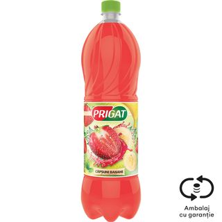 Prigat, Bautura racoritoare cu piure de banane si de capsuni 1.75L (ID 42798)
