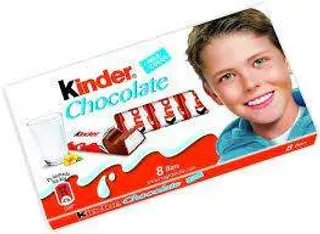 Ciocolată Kinder cu Umplutură de Lapte 100g