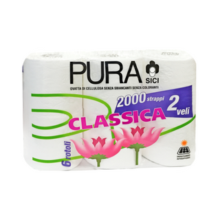 PURA SICI toalet papir dvoslojni 6 KOM | 8000032001022