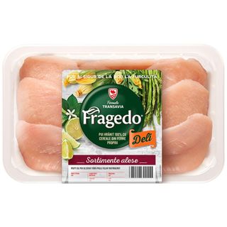 Fragedo, Piept de pui dezosat fara piele feliat +/-0.900 Kg (ID 13986)