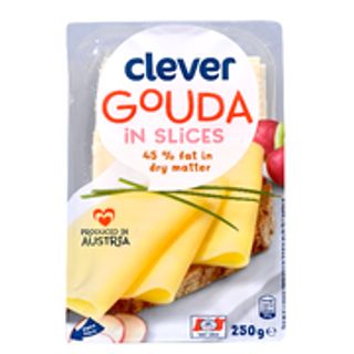Clever Гауда / Gouda слайс 250 ГР / 38937404
