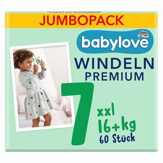 babylove prem scutec jumbo nr7 16kg+ 60b