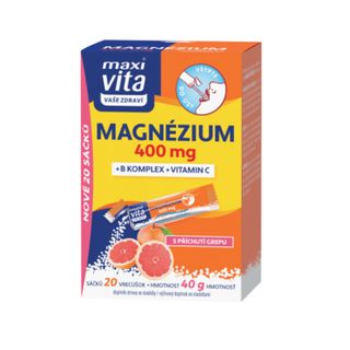 MAXI VITA magnezium 400 mg 20 KOM | 8595011143157