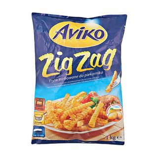 Aviko Zig Zag Cartofi Prajiti 1000G C/F