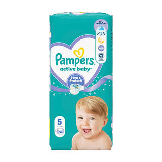 Pampers Active baby 5 - 54pcs