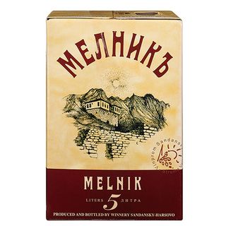 Сандански Мелникъ черв. вино 5л BIB / 01702132