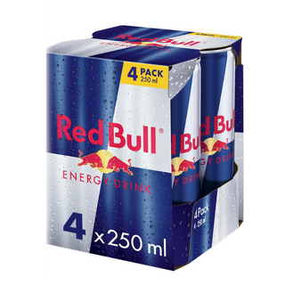 Red Bull Eнергийна напитка 4x250 МЛ / 38141154