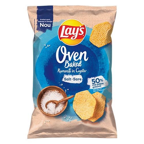 Lays печен чипс сол