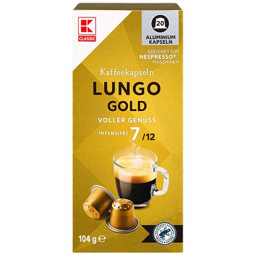 K-Classic Lungo Gold неспресо капсули