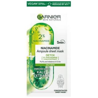 GARNIER skin natural 2% niacinamide detox maska za lice 15 GR | 3600542387149