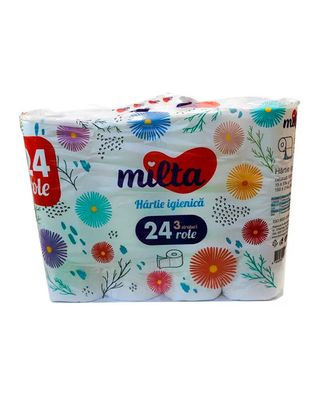 MILTA Hartie igienica 3str 24 role