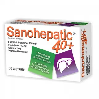 Zdrovit Sanohepatic 40+ 30 Capsule