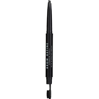 MUA MAKEUP olovka za obrve brow define with blending brush black | 5055402965377