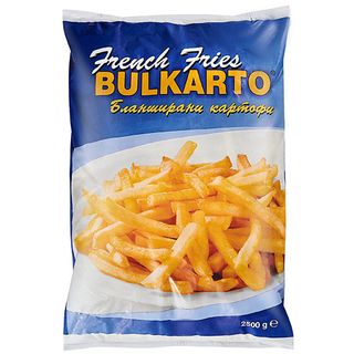 Булкарто бланширани картофи 2,5кг замр. / 00100606