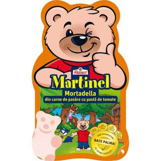 Mortadella din carne de pasare Martinel, 90 g