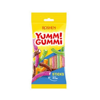 P Yummi Gummi Jeleuri Sticks 70G