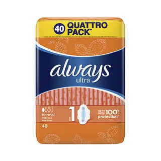 Always Ultra Normal 40 Buc Quattro