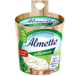 Almette, Crema de branza proaspata cu verdeata 150g (ID 21489)