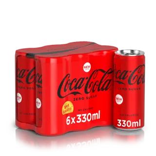 Sok 5X330Ml Coca Cola Zero+1Kom Gratis Lim.
