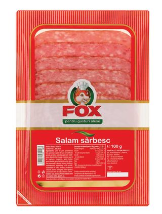 Fox Salam sarbesc feliat 100 g