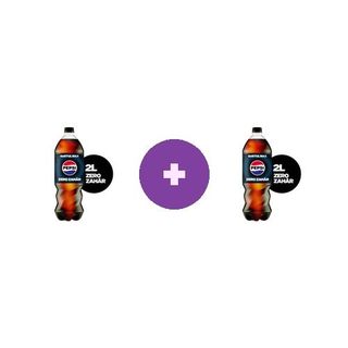 2 X Pepsi Zero Zahar, Bautura cu Aroma de Cola, pet, 2L