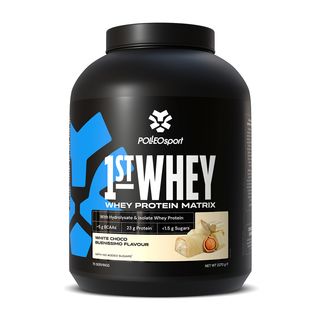 Polleo 1st Whey, 2,27 kg, White Choco Buenissimo