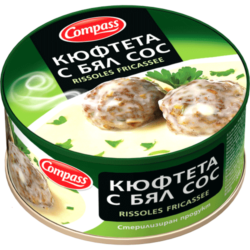 Compass Кюфтета с бял сос