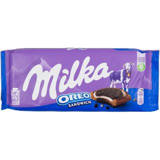 Milka, Ciocolata cu lapte si biscuiti Oreo 92g (ID 48832)