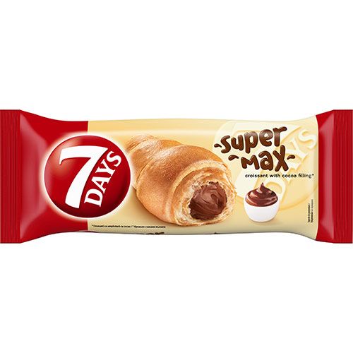 7DAYS Super Max Кроасан какао