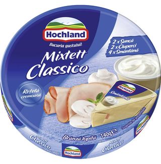 Hochland Branza topita triunghiuri mixtett 140 g