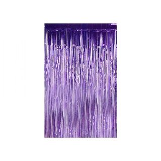 Дождик для украшения помещений (Фиолетовый)