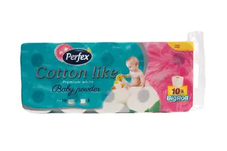 PAPIR TOALET BONI PERFEX COTTON BEBI PUDER 3SL 10/1