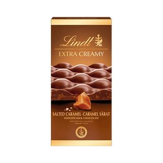 Lindt Extra Creamy Cioc Caramel Sare 80G