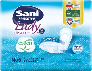 SANI lady sensitive ulošci no.6 extra large 10 KOM | 5201263020889