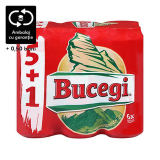 Bucegi 4,6% Ep 10,6 6X0,5L 5+1 Doza