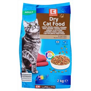 KLC Суха храна котка с месо 2kg \ 00053903