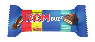 Rom Buzz Baton ciocolata cu napolitana 50 g