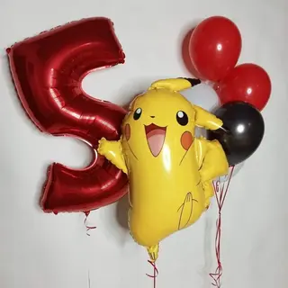 Buchet din baloane " Pikachu "