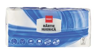 PENNY Hartie igienica 4 straturi, 8 role 