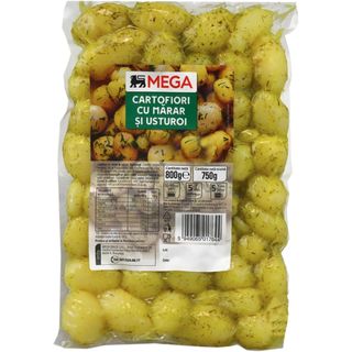 MEGA, Cartofiori cu marar si usturoi 800g (ID 38057)