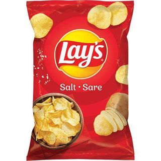 Chips Lay's cu gust de sare