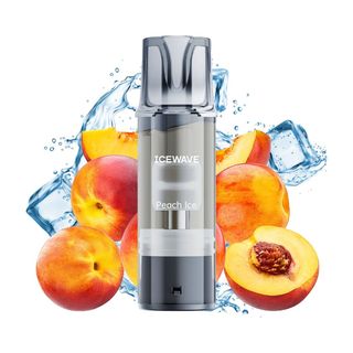 Cartus IceWave E1 Pod Peach Ice 2ml 20mg [1 Bucata]